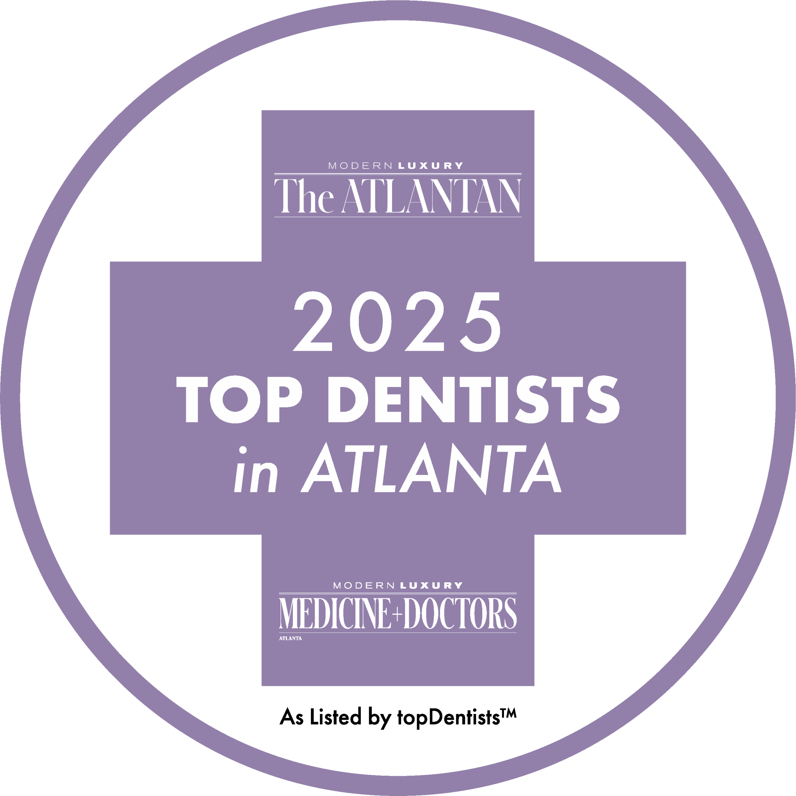 Top Dentists Badge