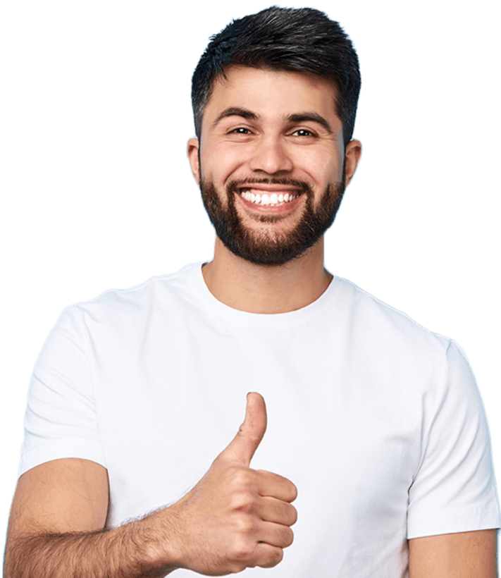 bright smile man